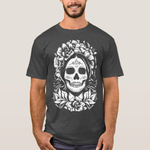 santa muerte tattoo design T-Shirt