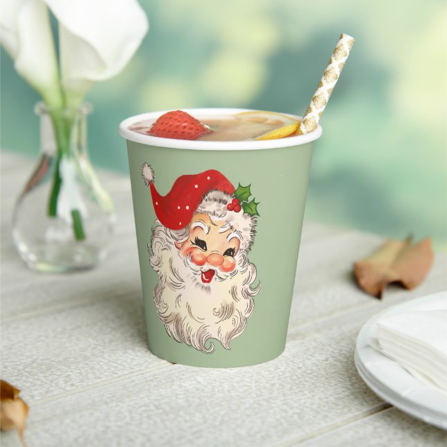 Santa No. 3 Paper Cups (Insitu)