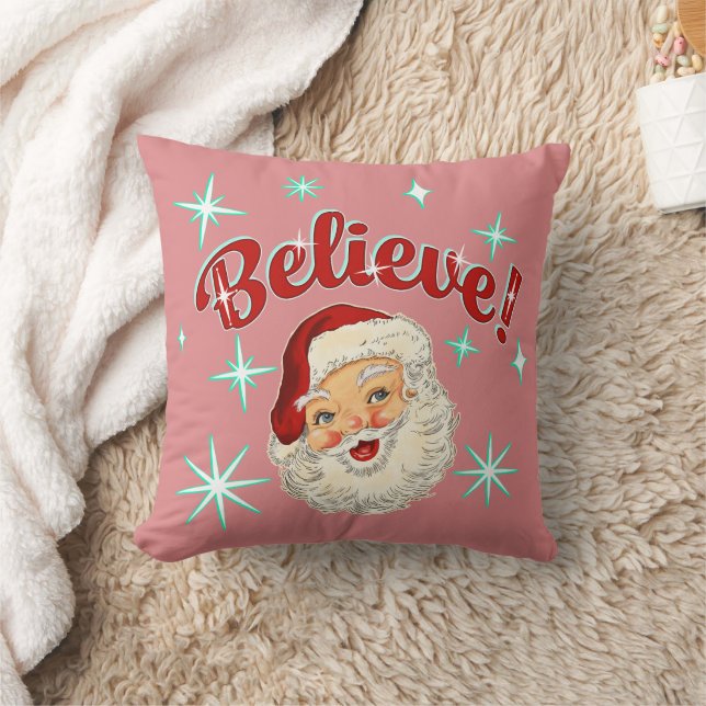 Santa No, 6 Believe Cushion (Blanket)
