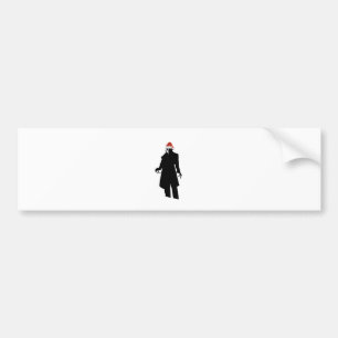 santa nosferatu bumper sticker