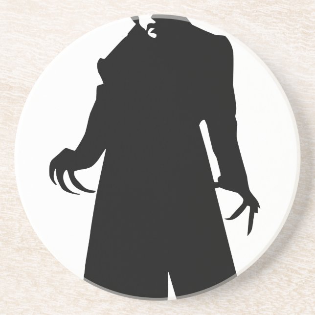 santa nosferatu coaster (Front)