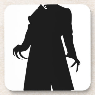 santa nosferatu coaster