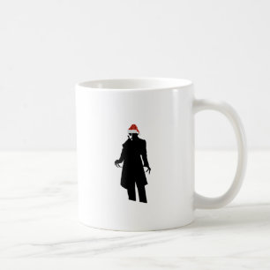 santa nosferatu coffee mug