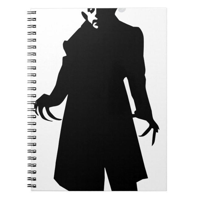 santa nosferatu notebook (Front)