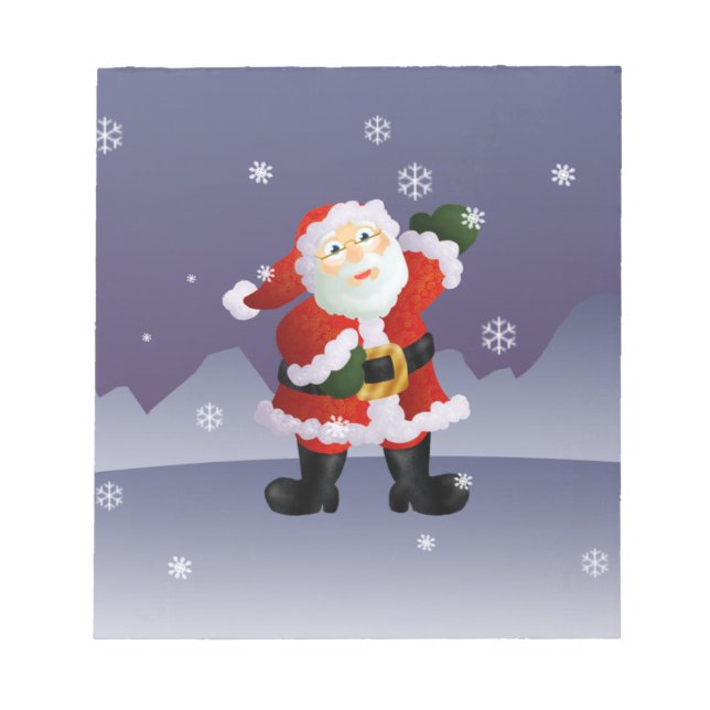 Santa Notepad (Front)