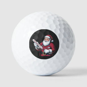 Santa Nurse Xmas Nursing Healthcare Worker   Golf Balls