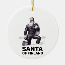 Santa of Finland - Gay / LGBT Christmas Ornament