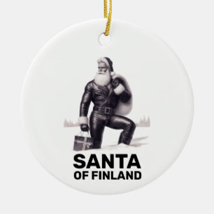 Santa of Finland - Gay / LGBT Christmas Ornament