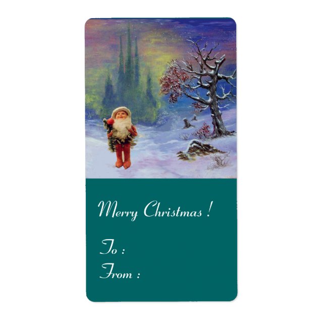 SANTA OF THE GNOMES Green Blue (Front)