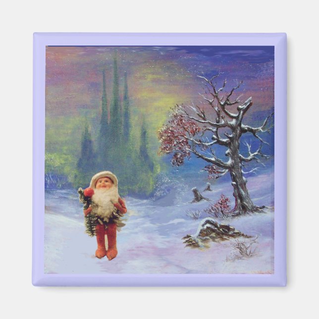 SANTA OF THE GNOMES MAGNET (Front)
