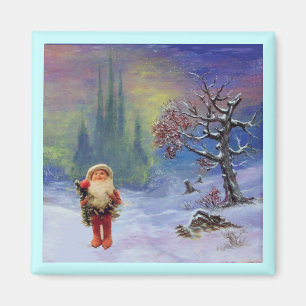 SANTA OF THE GNOMES MAGNET