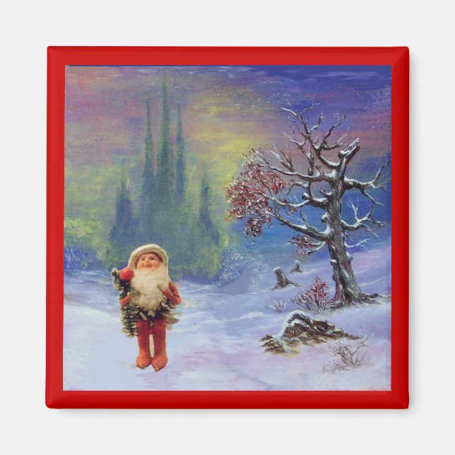 SANTA OF THE GNOMES MAGNET (Front)