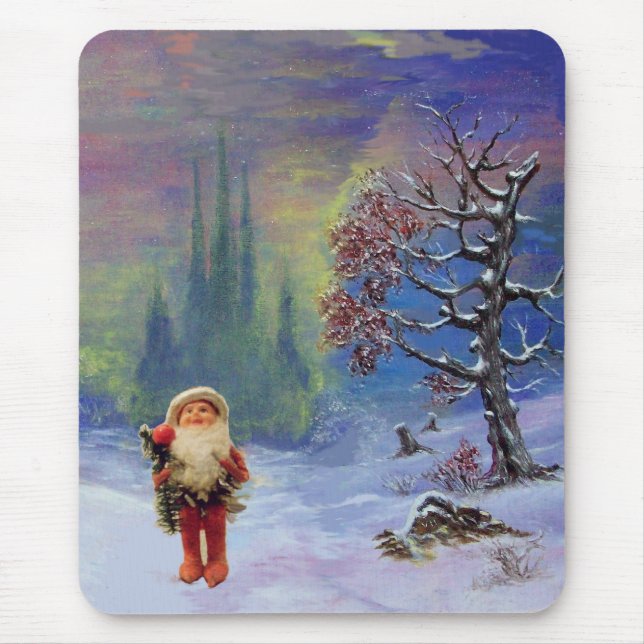 SANTA OF THE GNOMES MOUSE PAD (Front)
