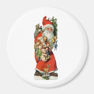 Santa Old Fashioned Magnet