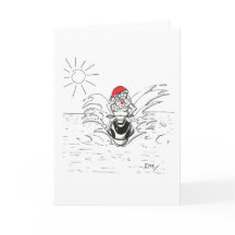 Santa on a JetSki