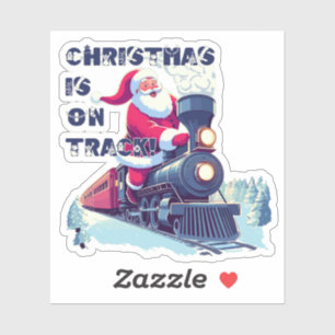 Santa On a Train