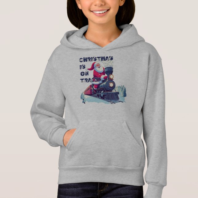 Santa On a Train (Front)