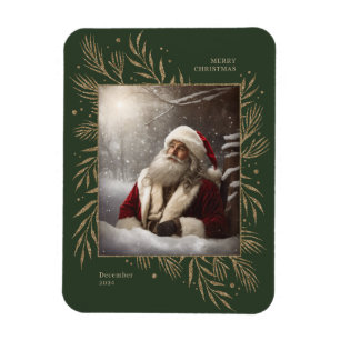 Santa on Christmas Eve Magnet