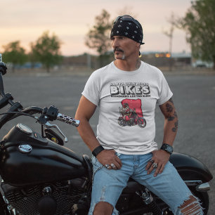SANTA ONLY RIDES BIKES REINDEERS ARE TOO SLOW T-Shirt