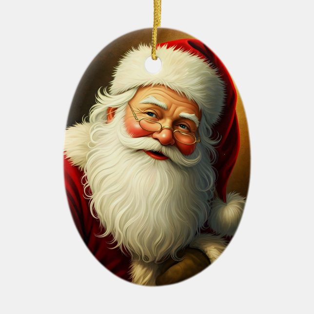 Santa Ornament (Front)