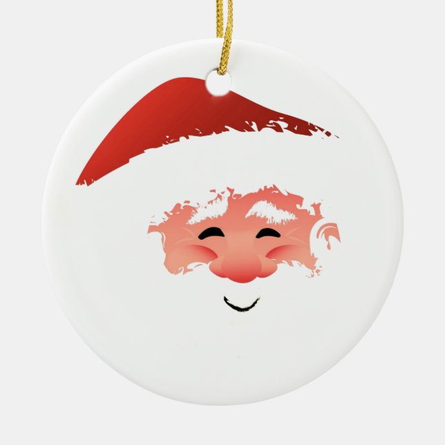 Santa Ornament (Front)