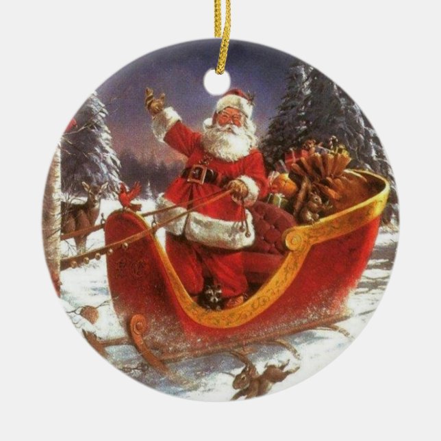 Santa ornament (Front)