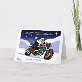 Santa Outlaw© Christmas Card