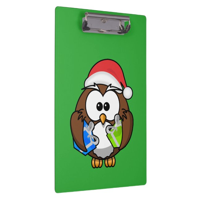 SANTA OWL CLIPBOARD (Right)