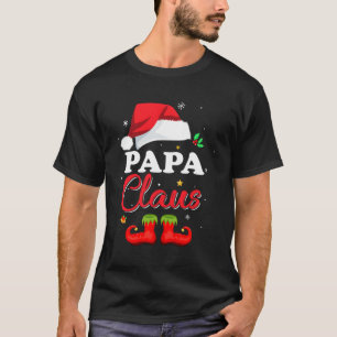 Santa Papa Claus Family Pyjamas T-Shirt