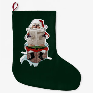 Santa Party Pooper Funny Christmas Stockings