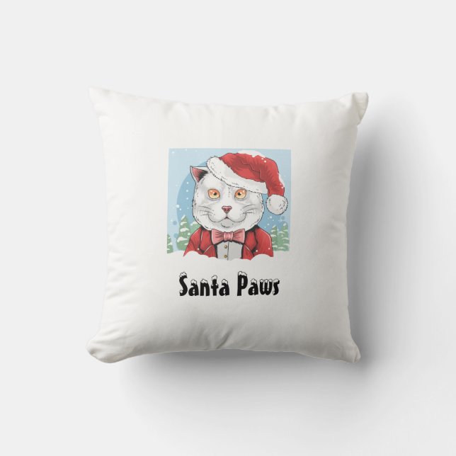 Santa Paws Cushion (Front)