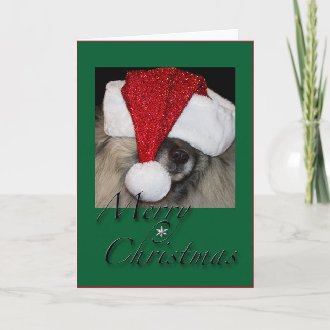 Santa Paws greeting card (Front)