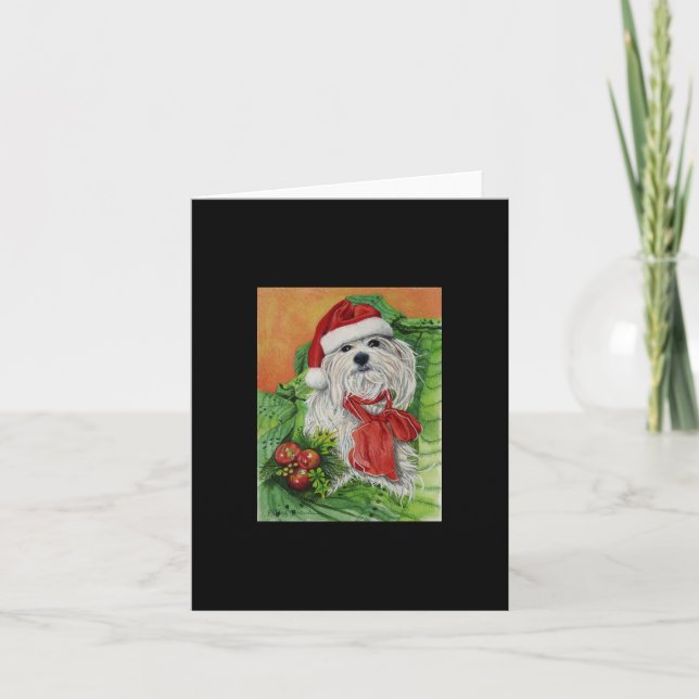 Santa Paws Holiday Card (Front)