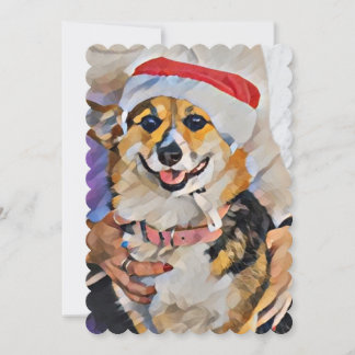 Santa Paws is Coming to Town Invitation