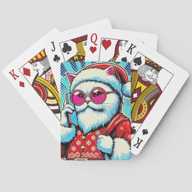 Santa Paws Playing Cards (Back)
