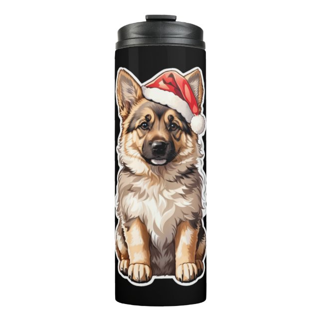 Santa Pawster   Thermal Tumbler (Front)