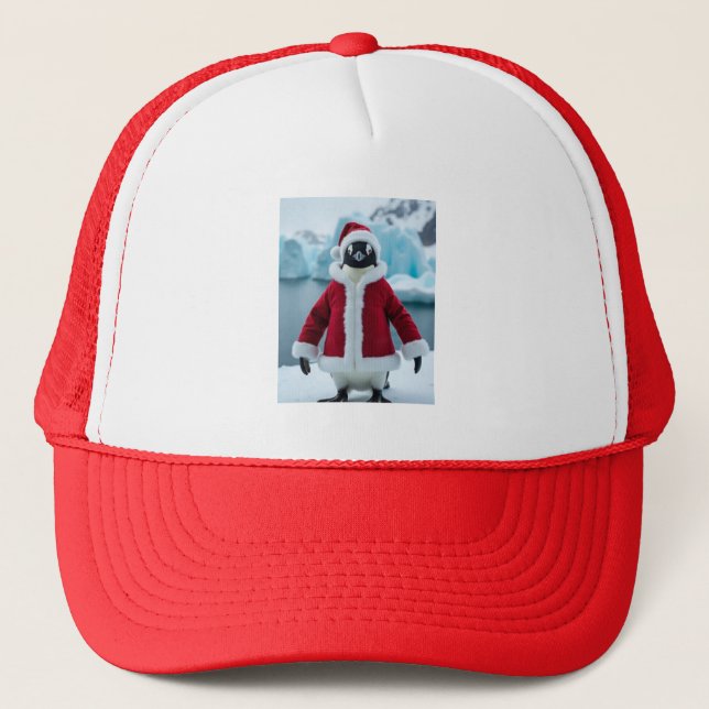 santa penguin hat (Front)
