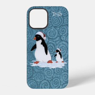 Santa Penguins iPhone 12 Case