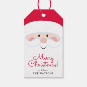 Santa Personalised Gift Tags