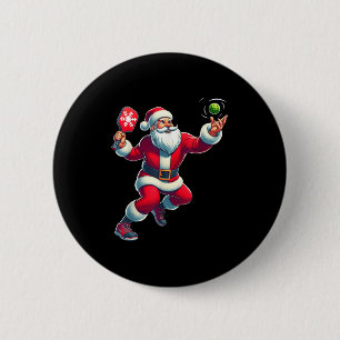 Santa Pickleball Christmas Shirt Women Men Kids Xm 6 Cm Round Badge