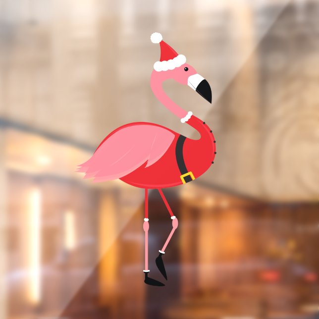 Santa Pink Flamingo Holiday Christmas (Sheet 2)
