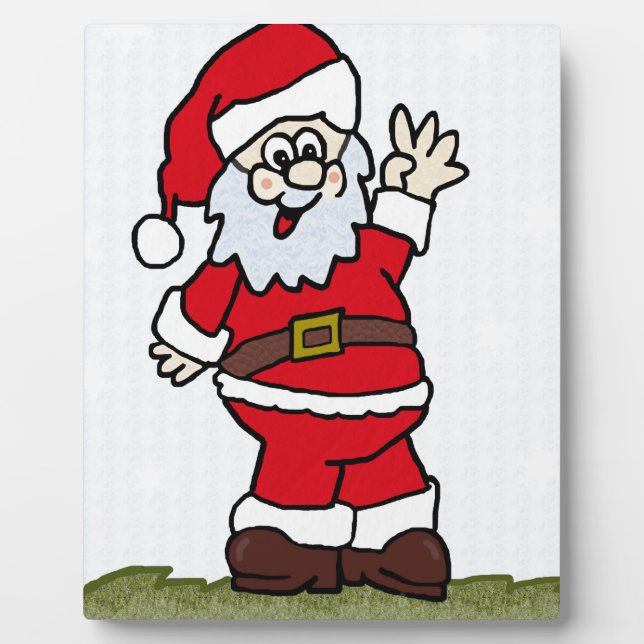 Santa Plaque (Front)