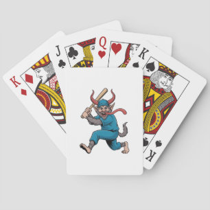 Santa Playing Baseball Christmas Baseball Player Cards