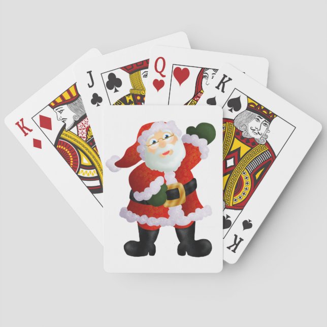 Santa Playing Cards (Back)