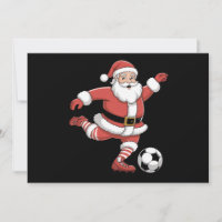Santa Plays Soccer Christmas Sports