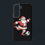 Santa Plays Soccer Christmas Sports Samsung Galaxy Case<br><div class="desc">Santa Plays Soccer Christmas Sports</div>