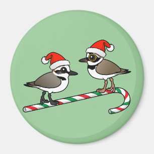 Santa Plovers Magnet