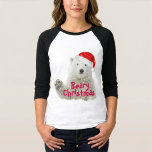 Santa Polar Bear | Beary Christmas T-Shirt<br><div class="desc">Santa Polar Bear | Beary Christmas T-Shirt</div>
