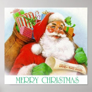 SANTA POSTER