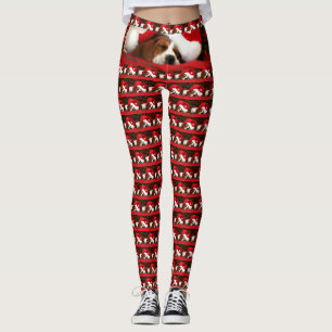 Santa Puppy Leggings